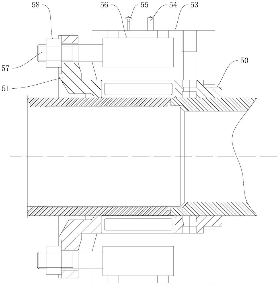 Leakage-free pump shaft sealing structure