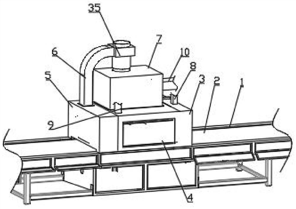 Safe and environment-friendly chemical fabric and production process thereof