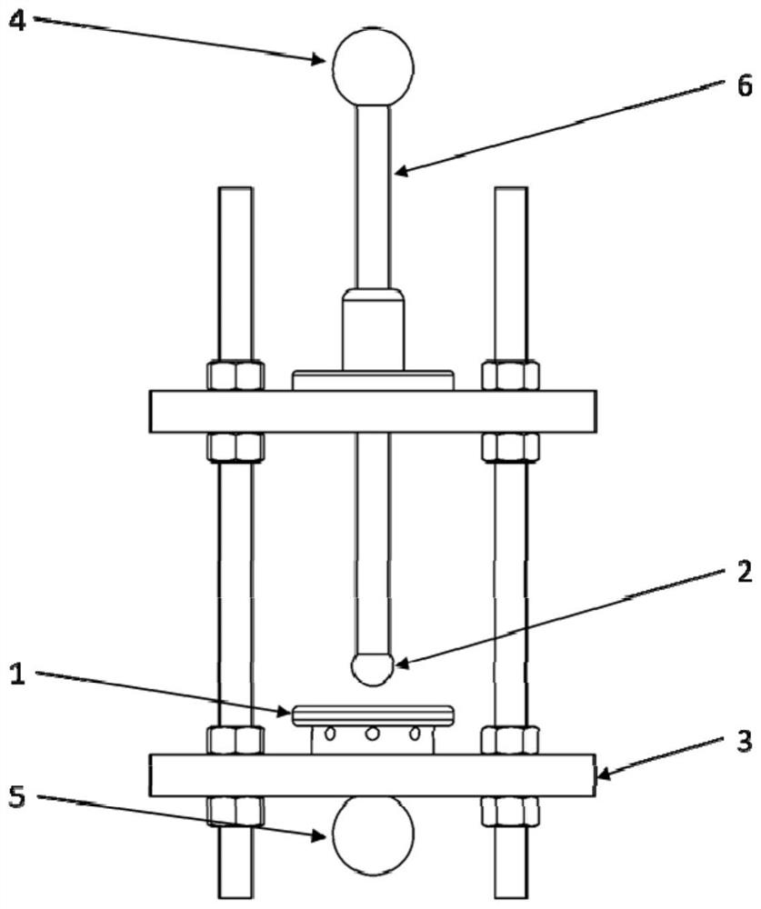 An electrode heating device for high pressure test in liquid environment