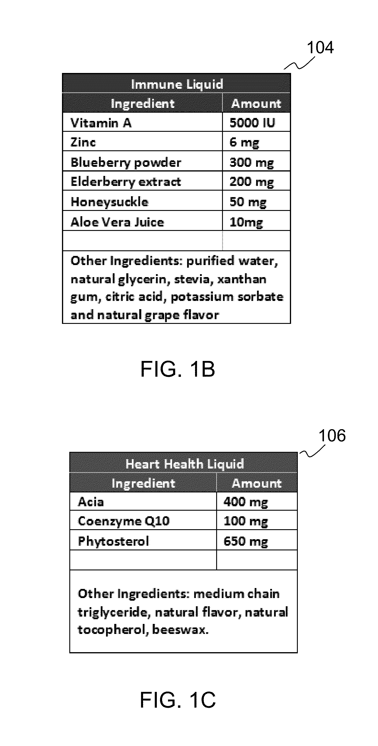 Oral liquid vitamin and supplement compositions