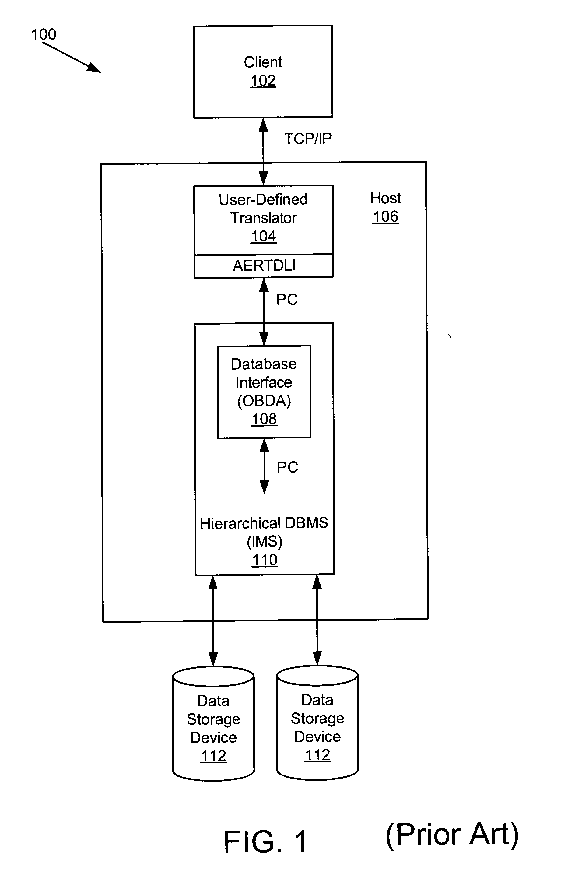 Apparatus, system, and method for directly addressing a legacy database system