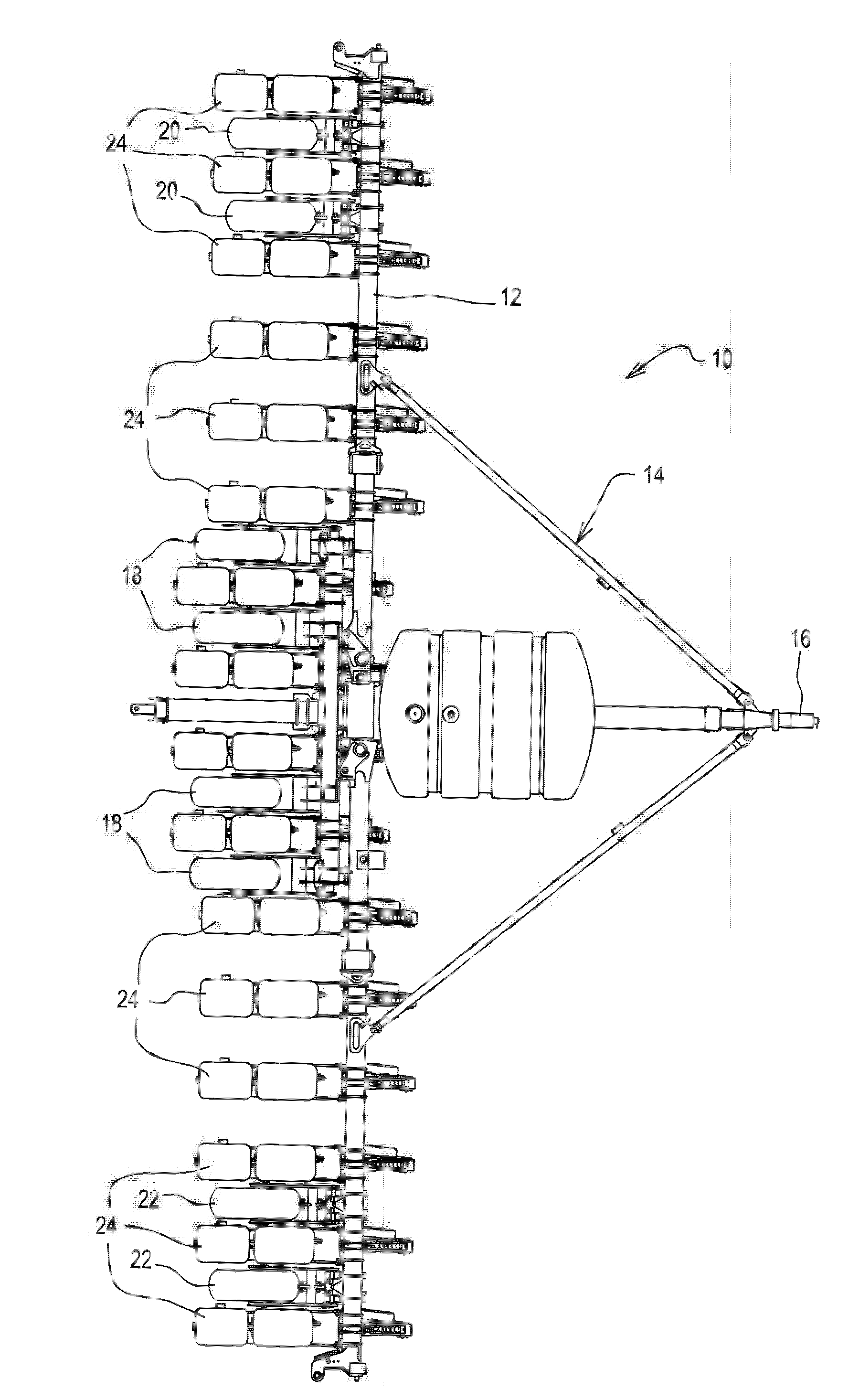 Planter and method of operating a planter with individual meter control