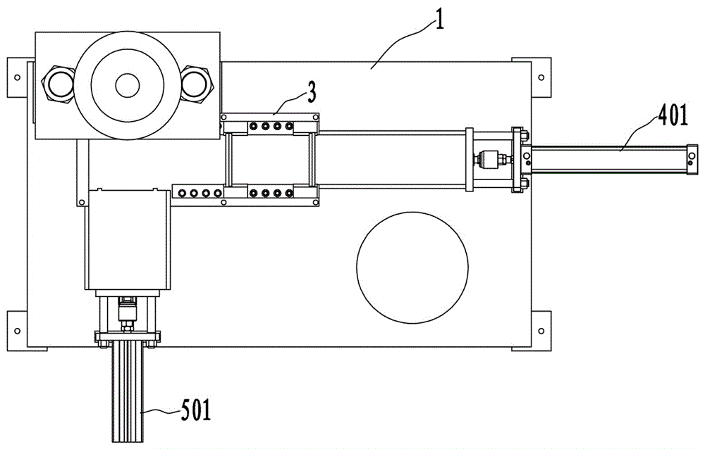 An arc bending machine used for arc bending and forming of door frame flat iron