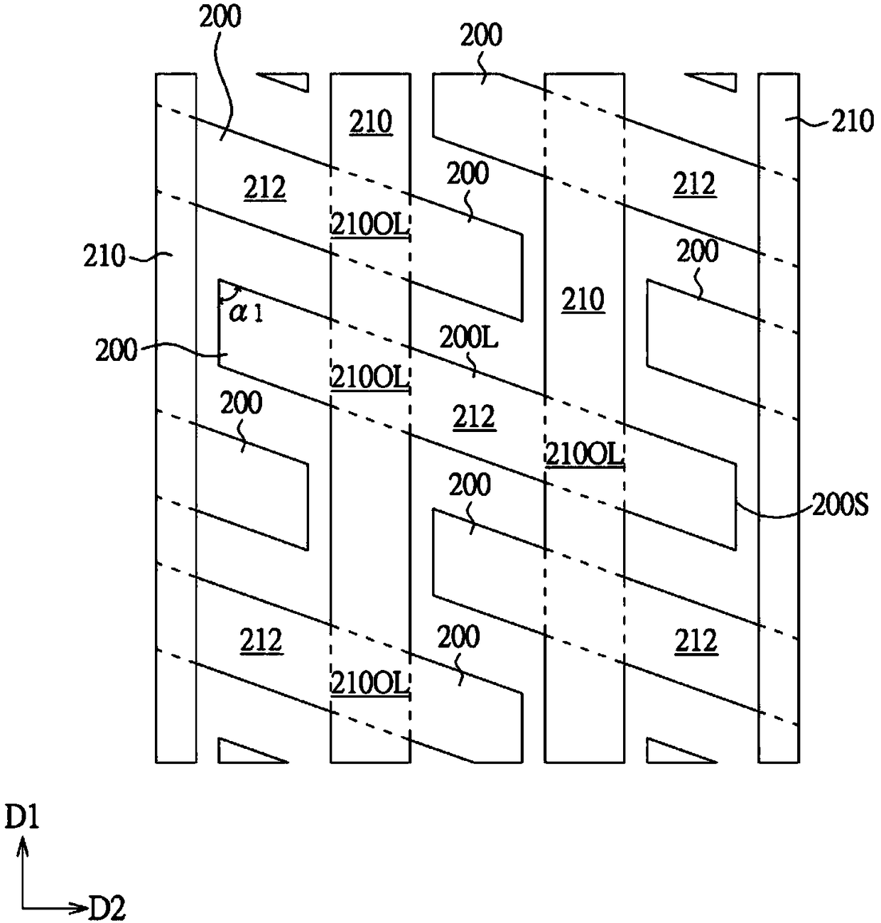 Manufacturing method for contact plug layout