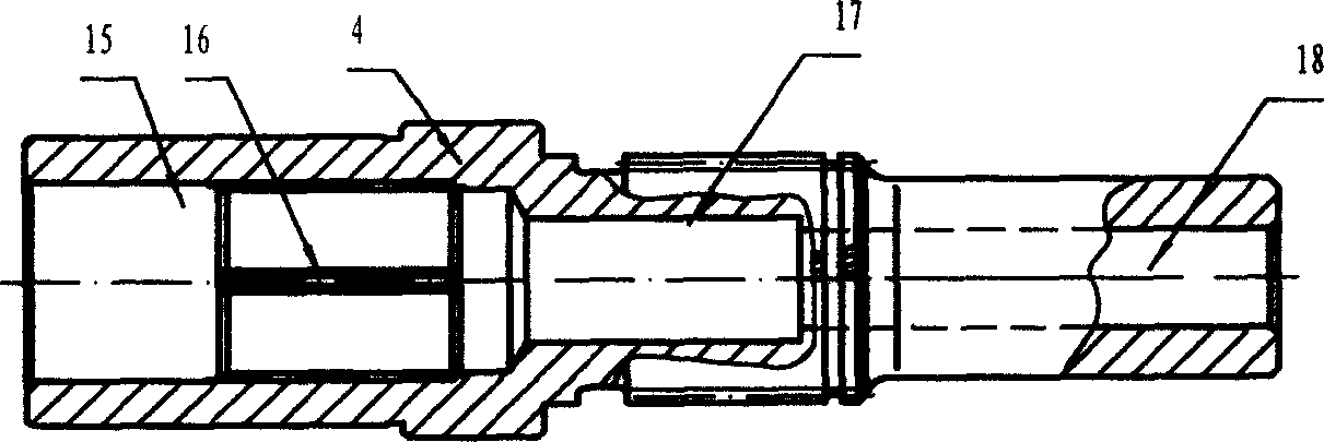 Unidirectional clutch for preventing engagement gear of mashing gear