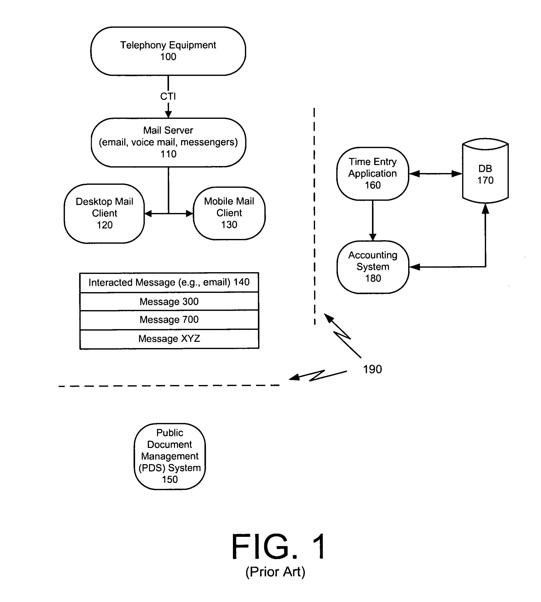 System and method for automated construction of time records based on electronic messages