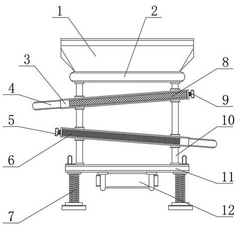 Civil engineering green building waste treatment device