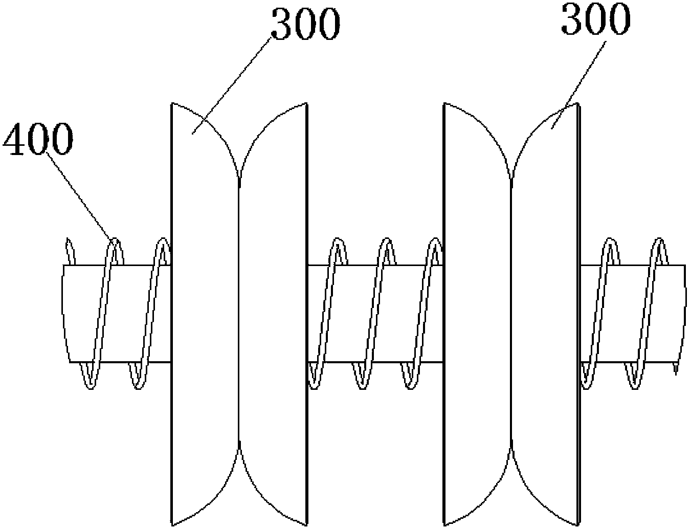 Yarn closing mechanism of yarn guide system