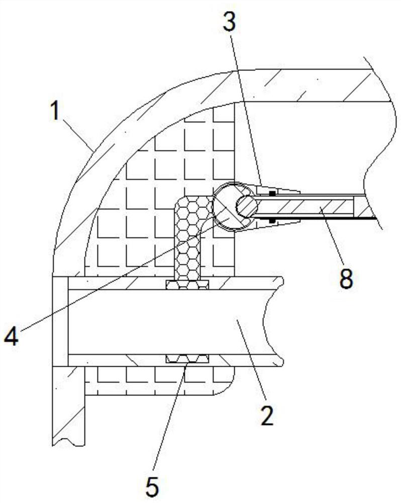 An internal water ingress warning device for smart phones