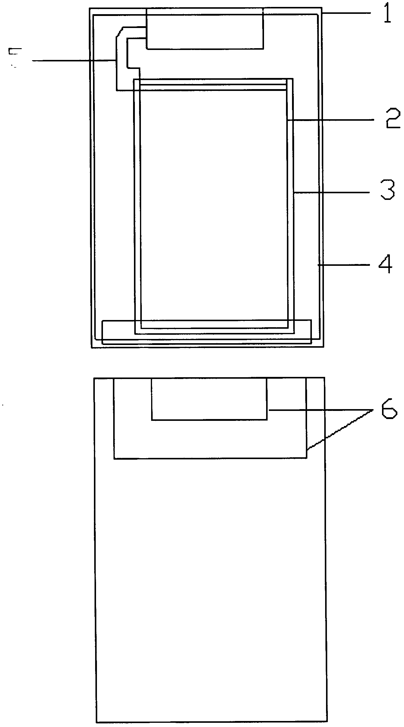 SMT (Surface Mount Technology) type load sheet (120W) with impedance of 50omega using aluminum nitride ceramic substrate