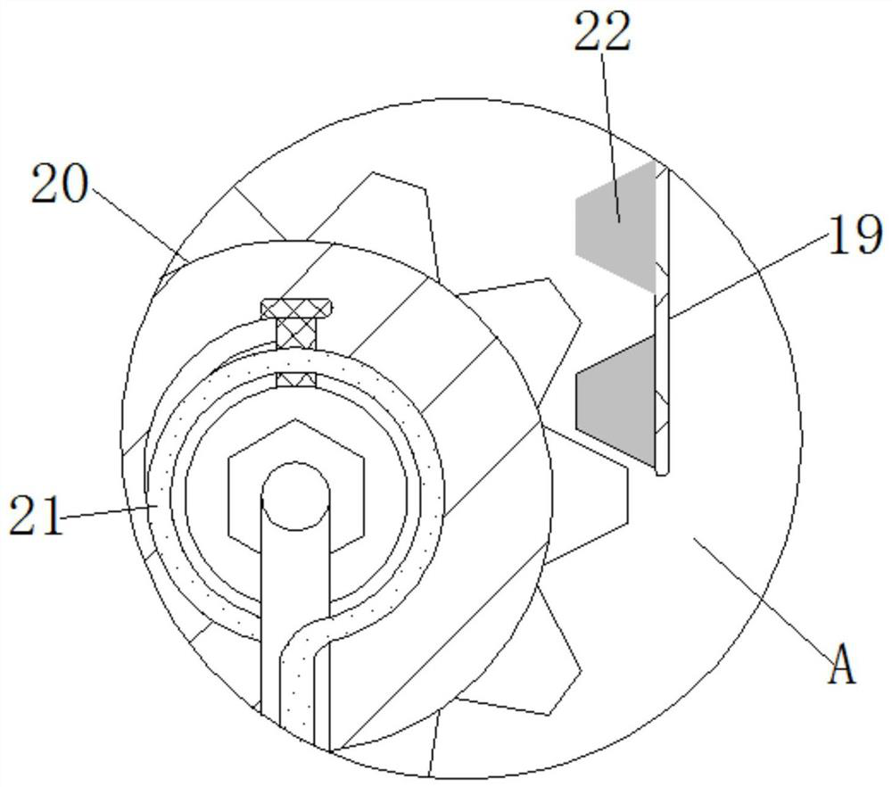 Energy-saving and environment-friendly installation device for router of communication technology