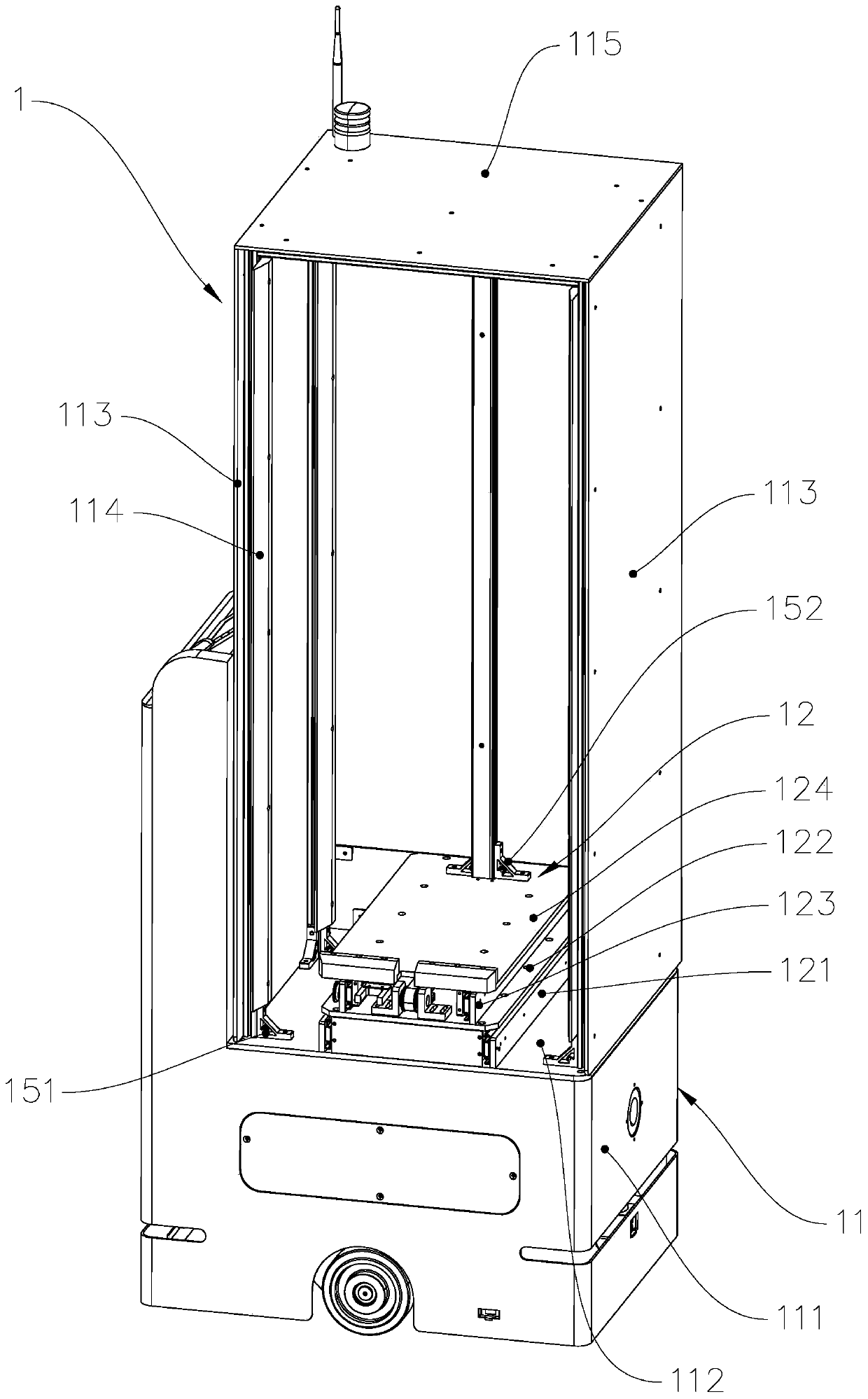 Material transportation system and material transportation method