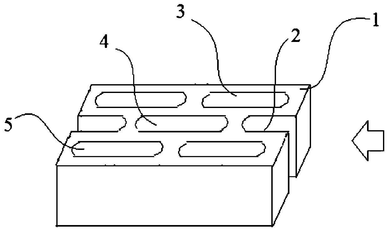 A method for preparing small-scale hollow blocks of lightweight aggregate concrete by using industrial solid waste