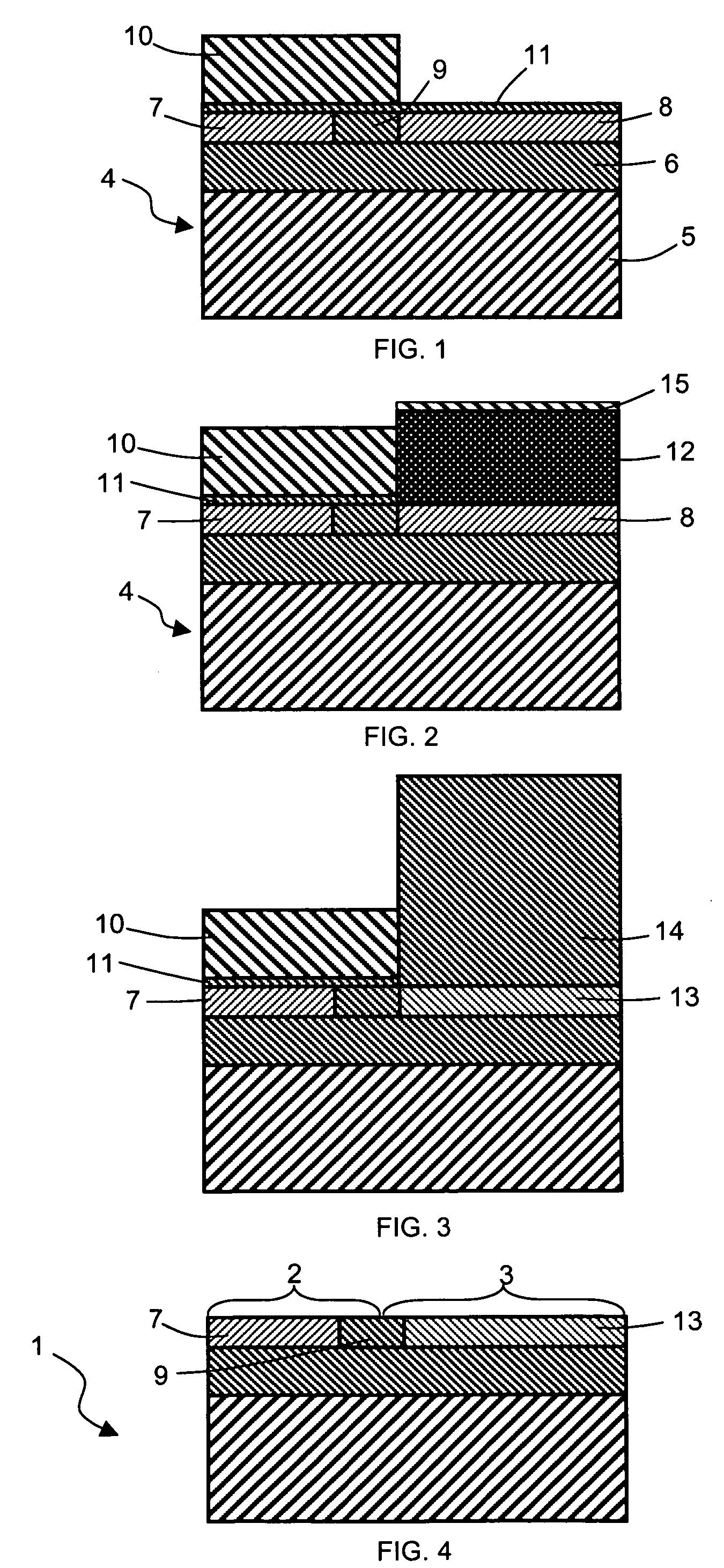 Fabrication method of a mixed substrate and use of the substrate for producing circuits