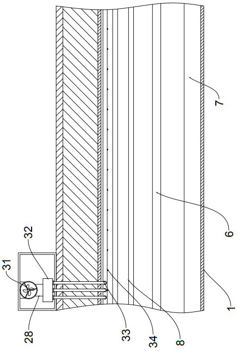 A sponge city underground comprehensive pipe gallery for smart city construction