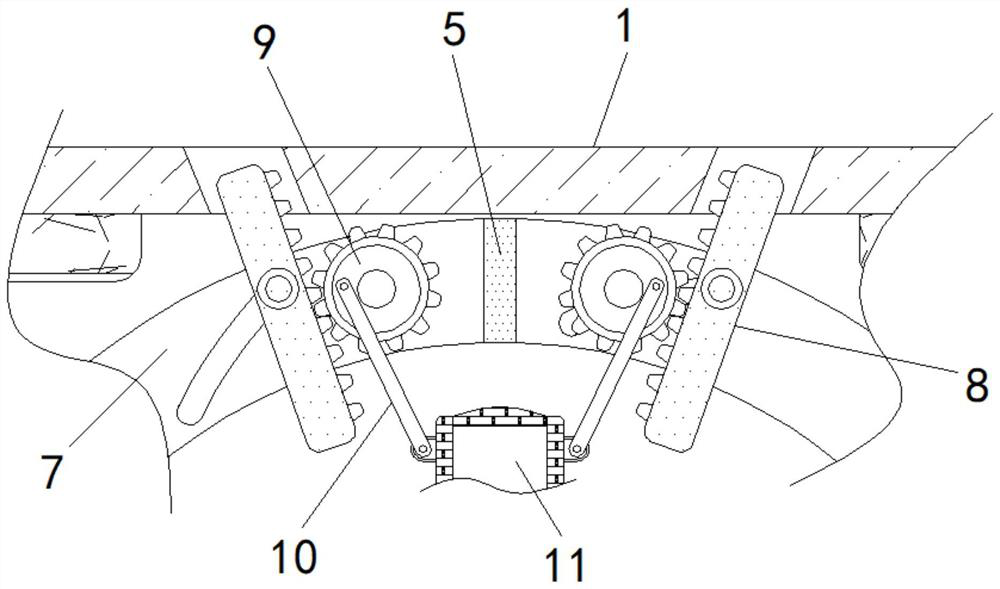 Motor braking speed reduction equipment for electric scooter based on new energy