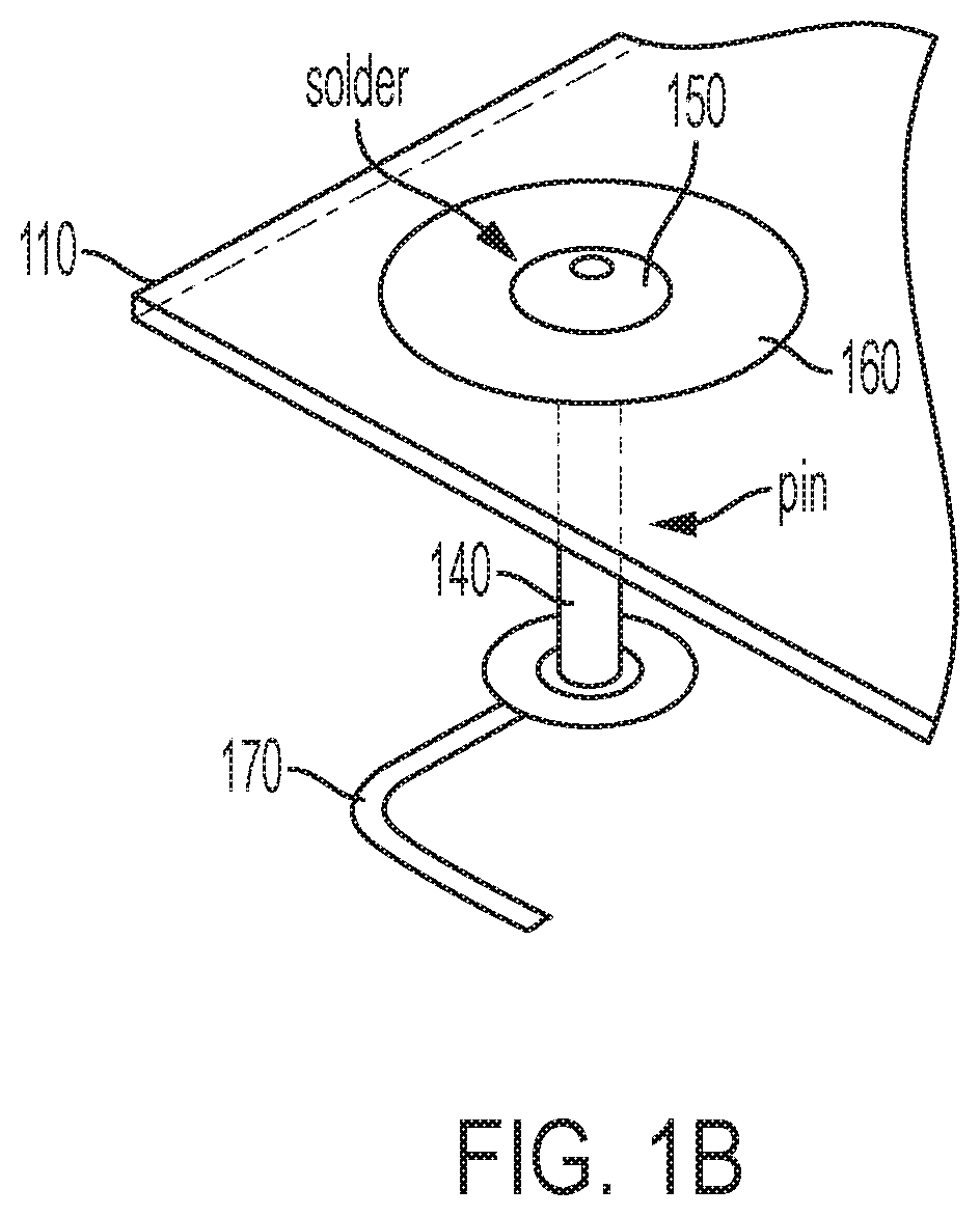 Patch antenna design for easy fabrication and controllable performance at high frequency bands