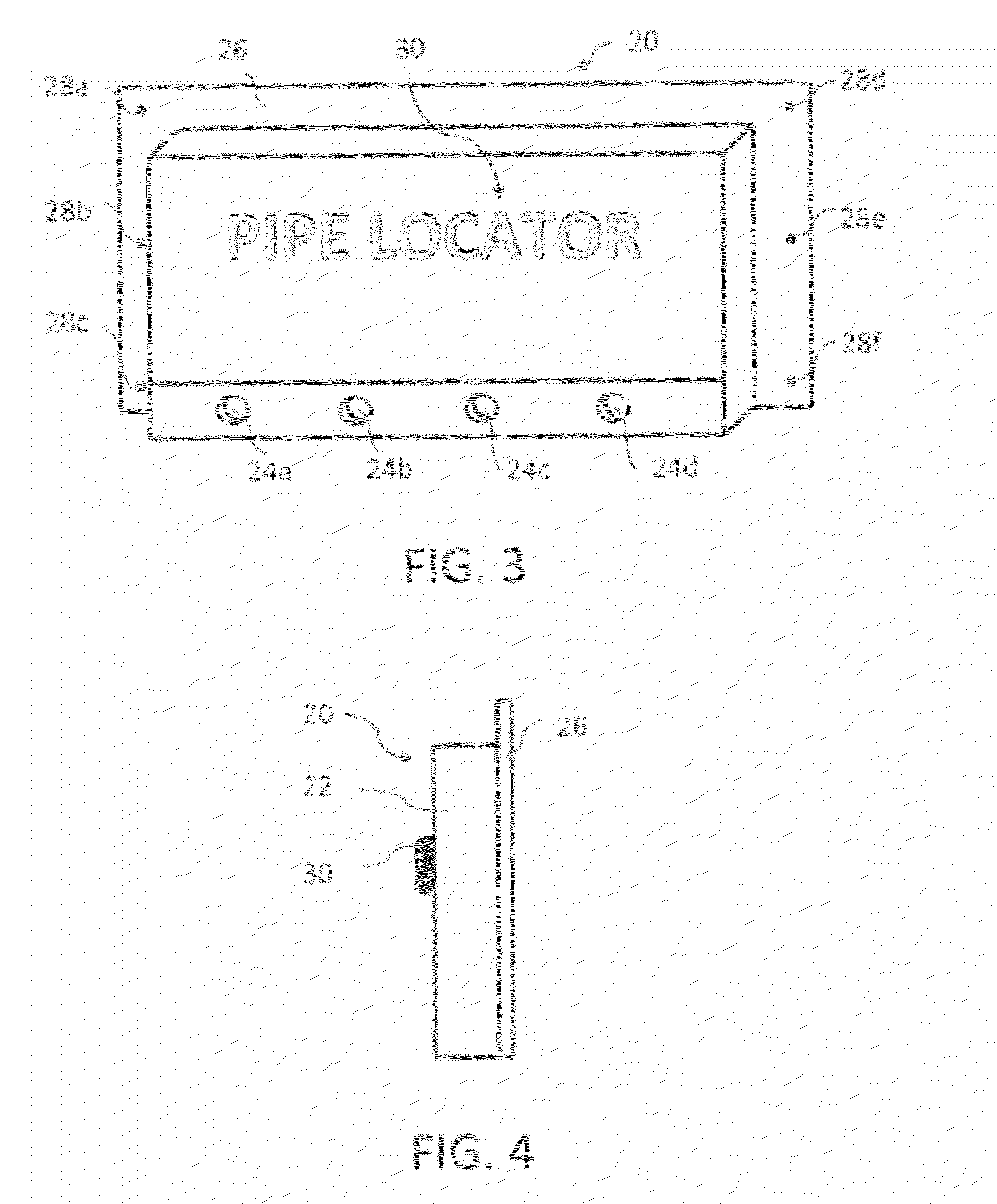 In-Wall Pipe and Conduit Location Indicator Apparatus and Methods of Using the Same