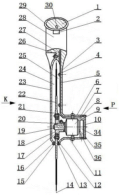 Electric circular kitchen knife utilizing 36 V safe voltage