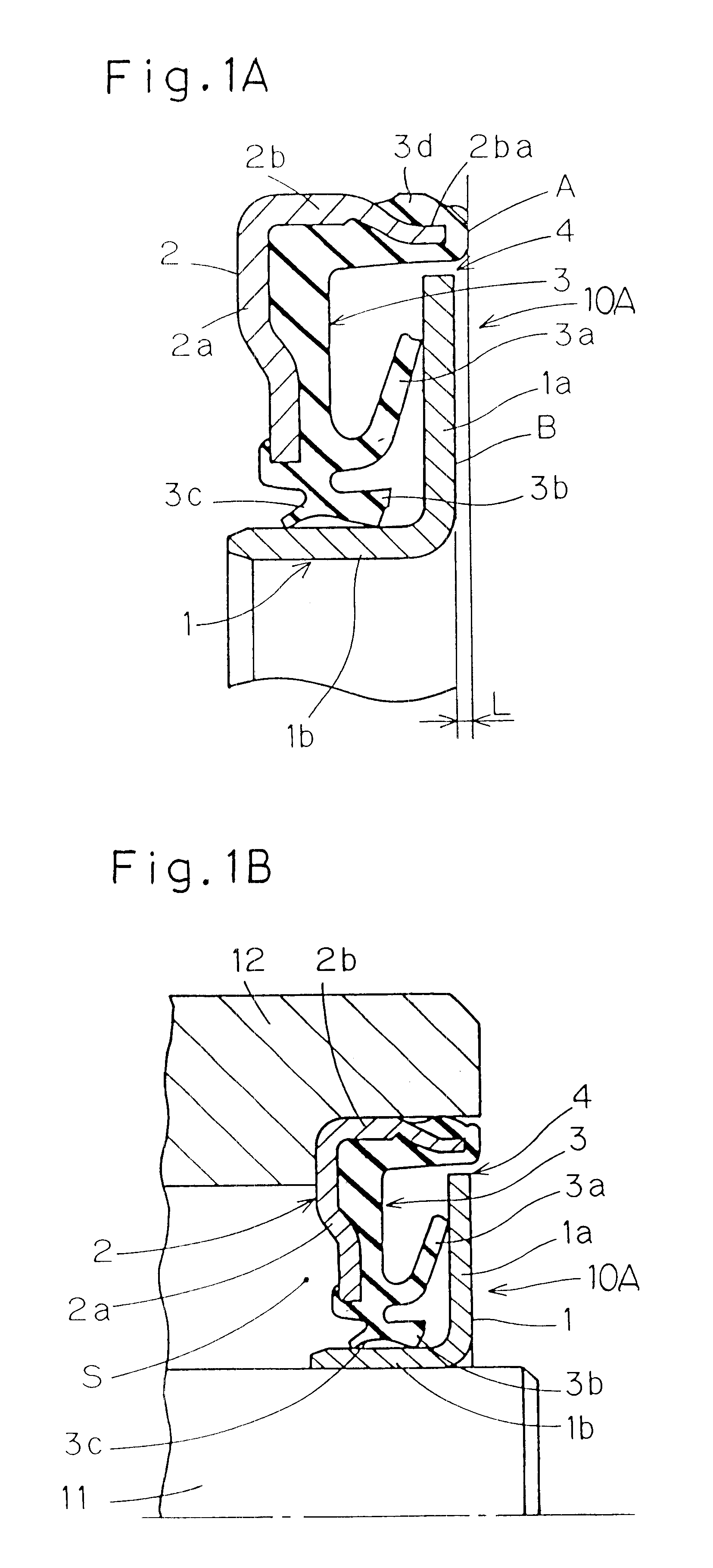 Sealing device for a bearing