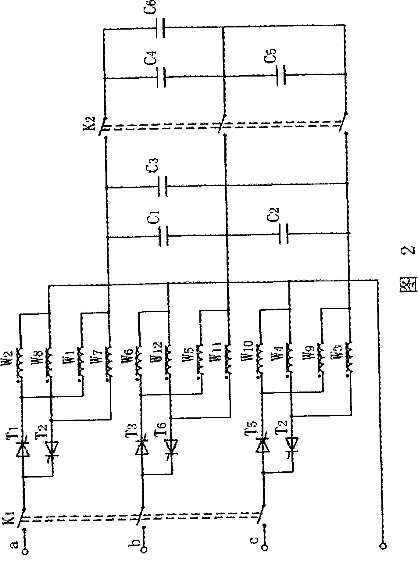 Electromagnetic combined apparatus for synthesizing stone pressure plate