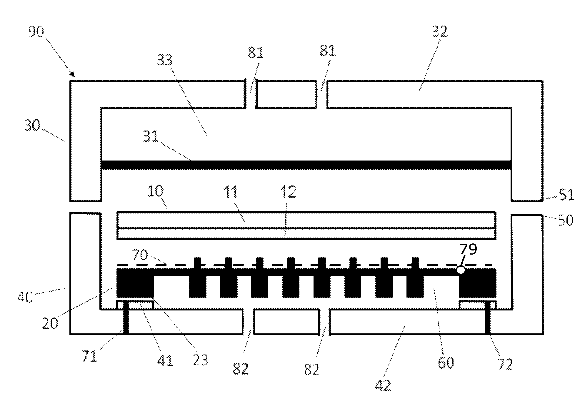 Method and device for nanoimprint lithography