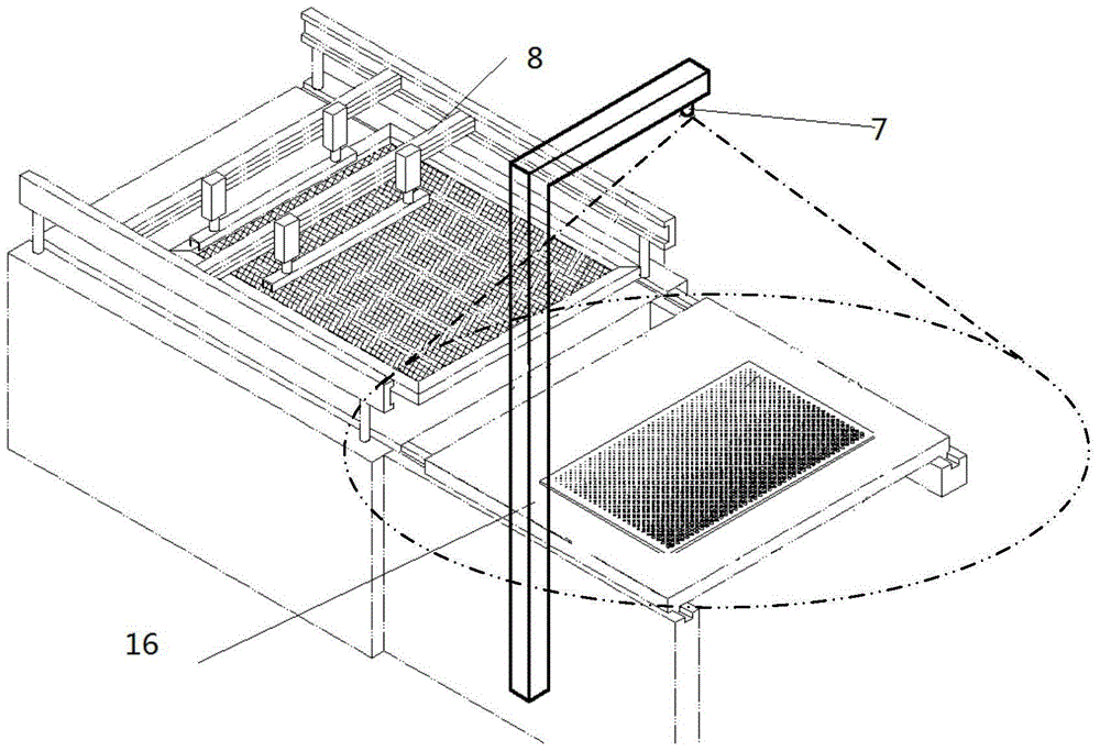 Light guide plate silkscreen dot processing device with multiple input devices