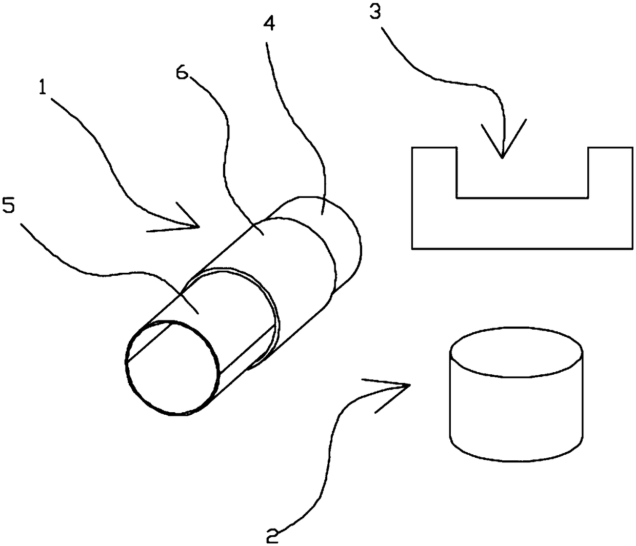 Lead paste sampling testing tool and testing method for testing visual density of lead acid storage battery