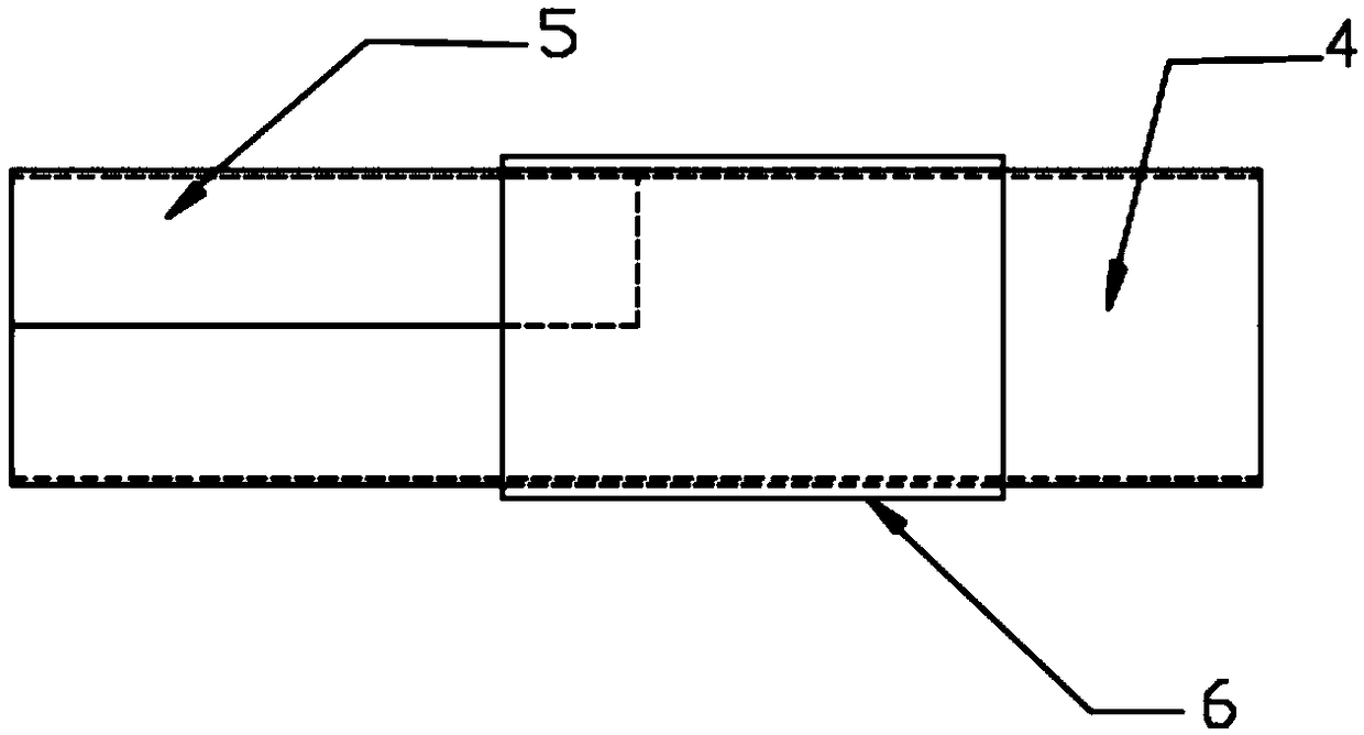 Lead paste sampling testing tool and testing method for testing visual density of lead acid storage battery