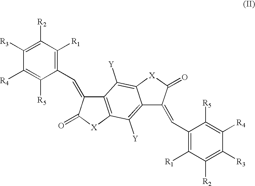 Bismethine benzodifuranone derivative colorants