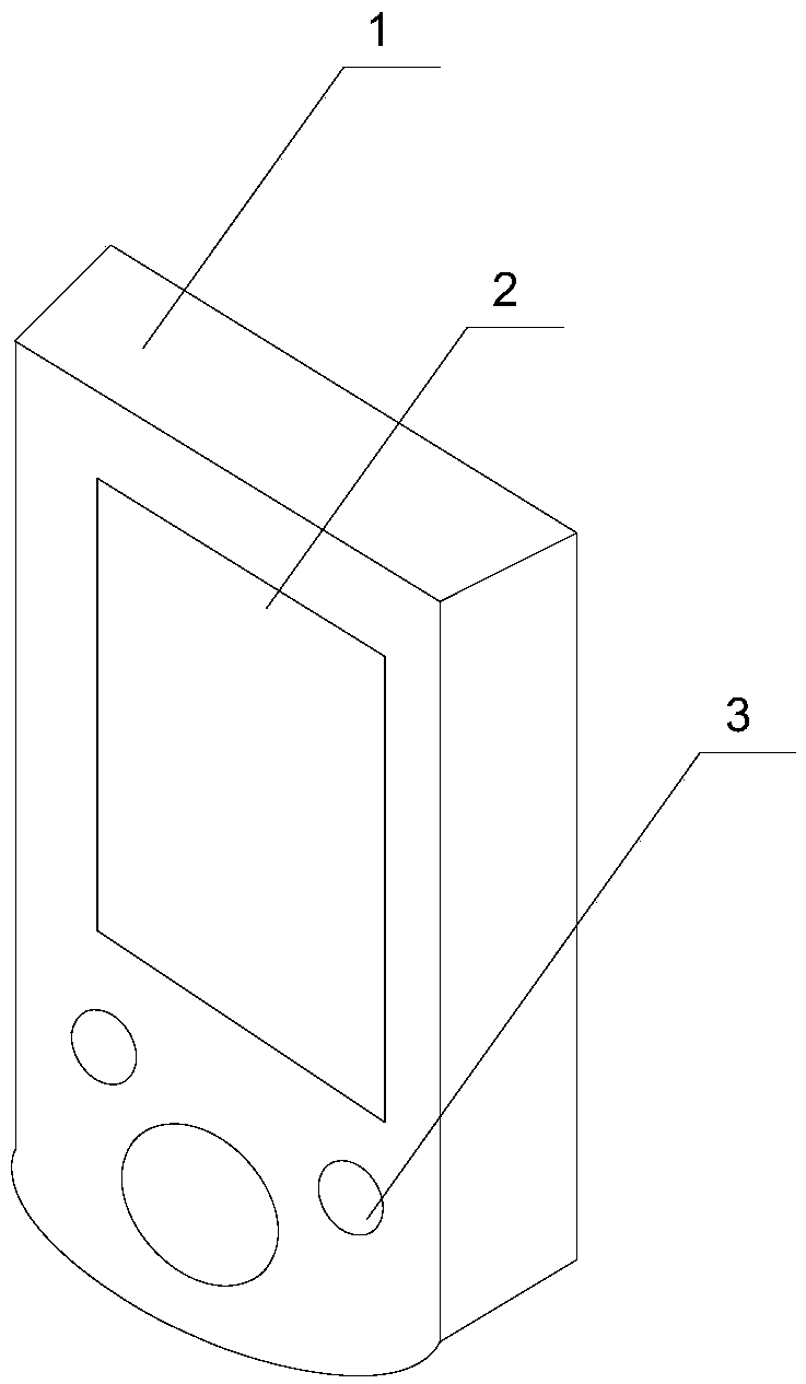 Non-contact type high-tension switch cabinet security detection system and control method thereof