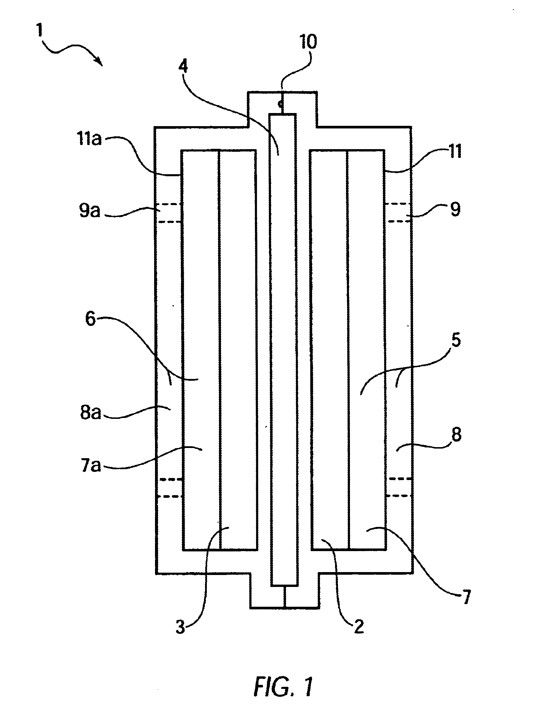 Bipolar electrochemical battery of stacked wafer cells