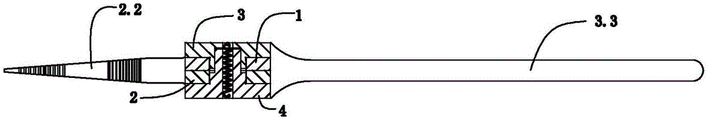 Nipper pliers with adjustable plier handles