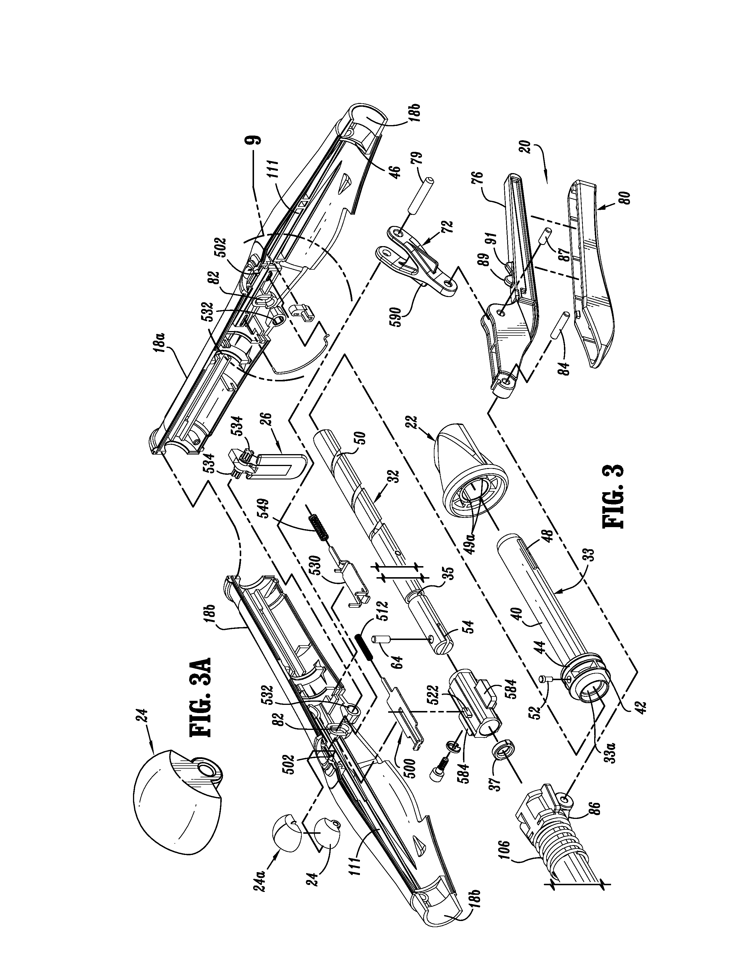 Method and device for performing a surgical anastomosis
