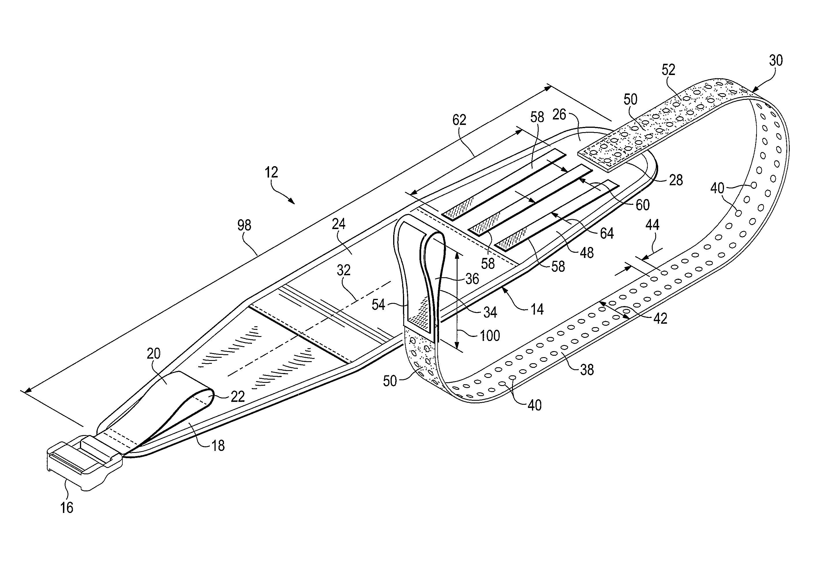 Device for control of hemorrhage including stabilized point pressure device