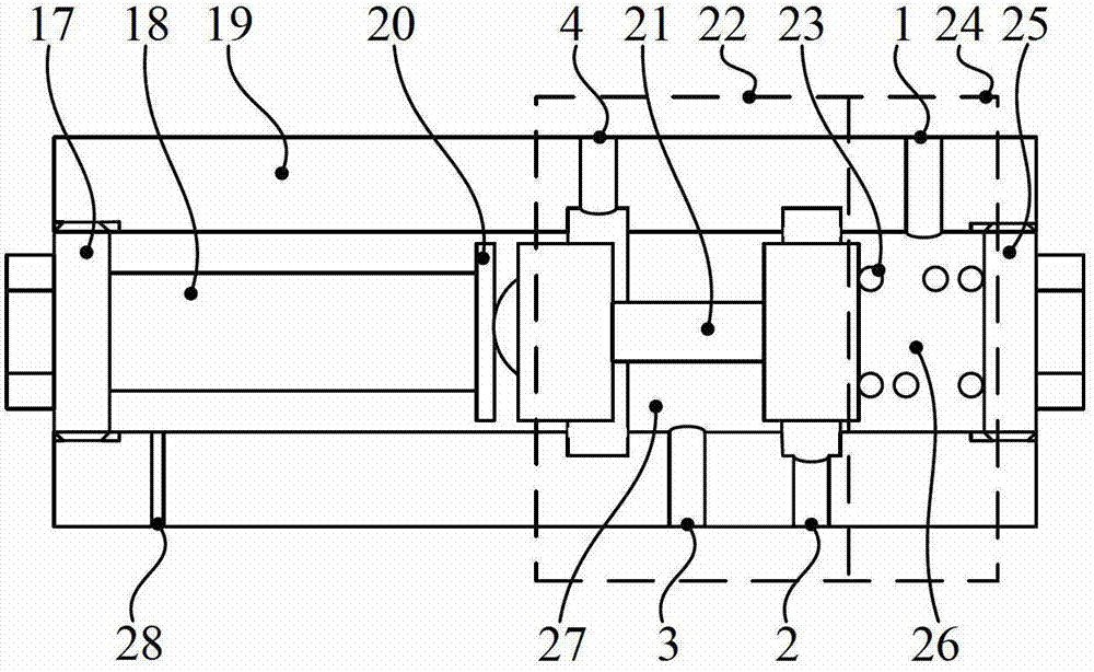 Multi-piezoelectric-drive circulation active distribution pump