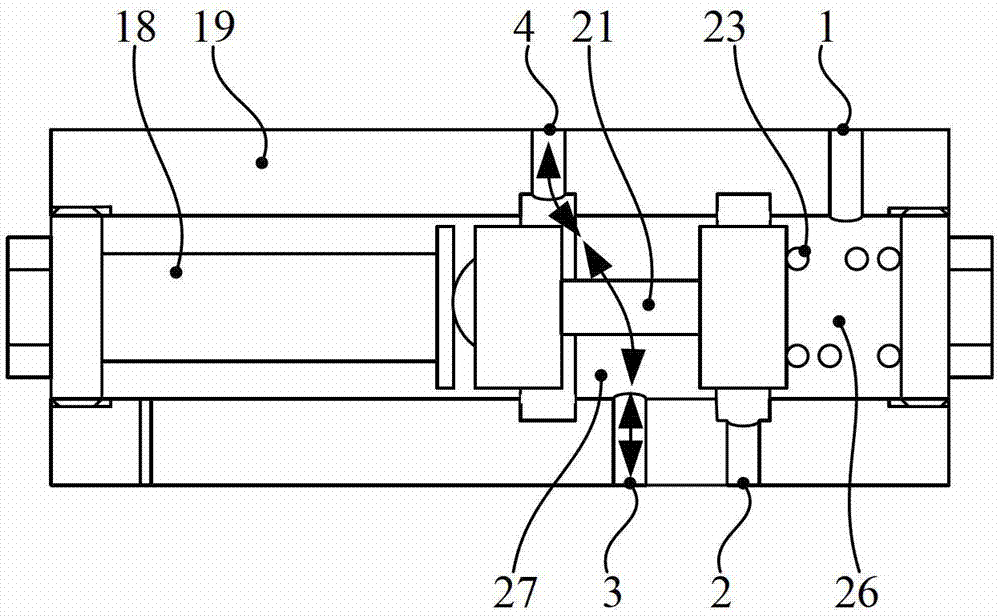 Multi-piezoelectric-drive circulation active distribution pump