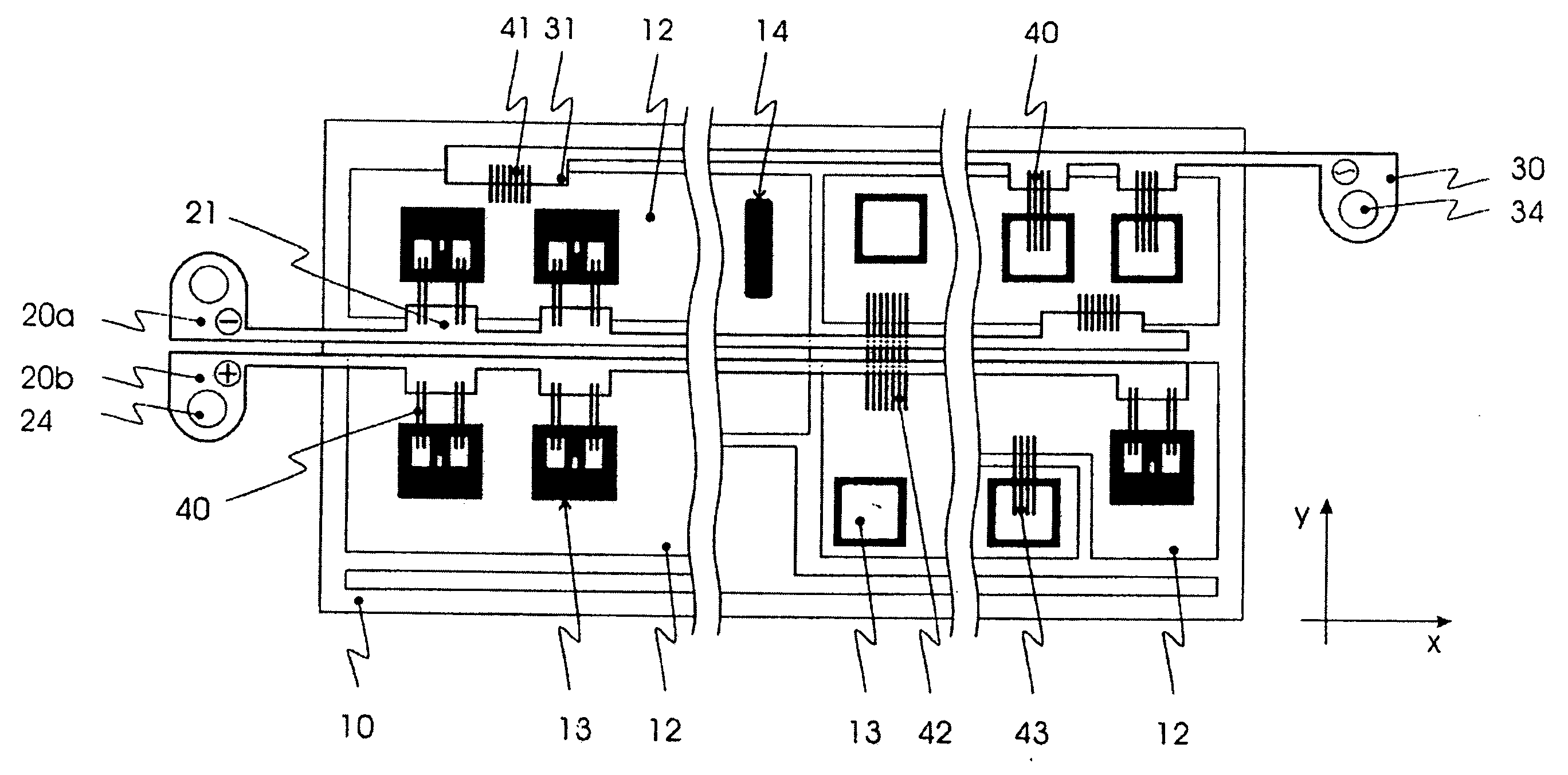 Low-inductance circuit arrangement for power semiconductor modules