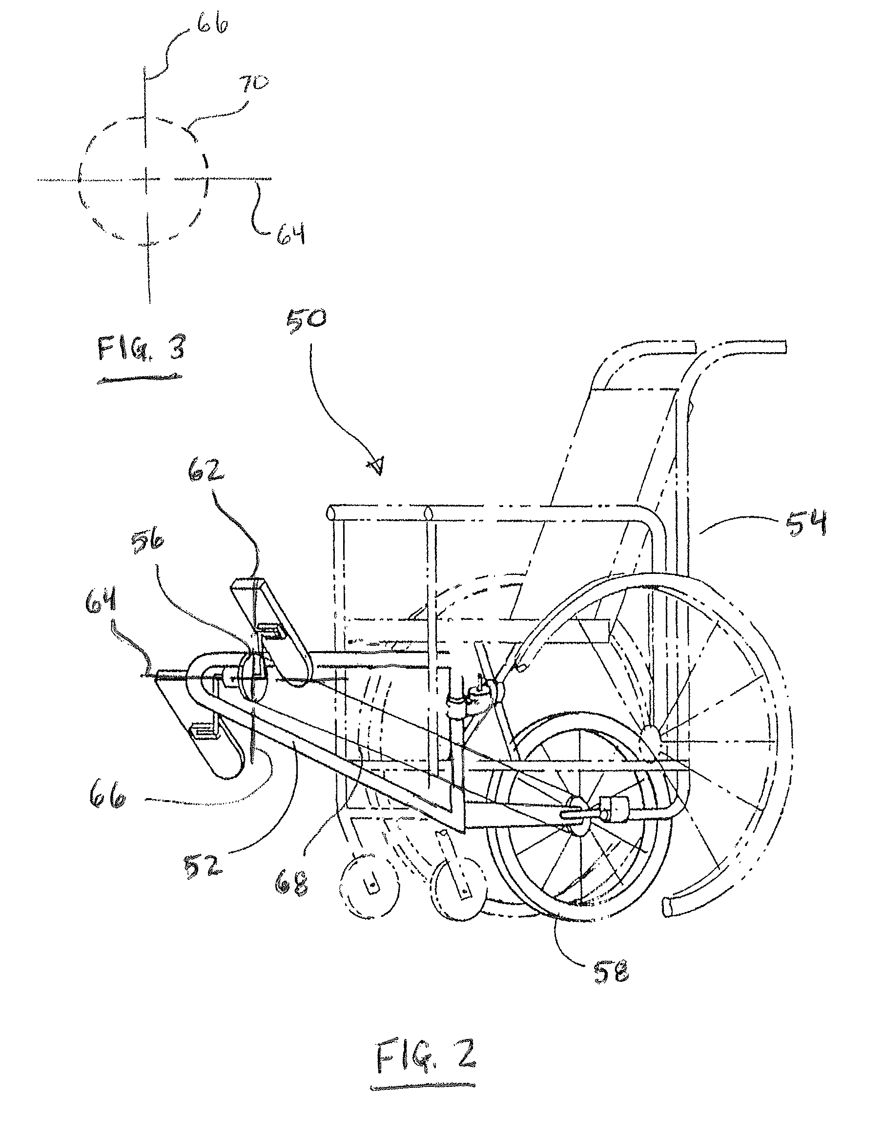 Atrophy-reducing movable foot support apparatus