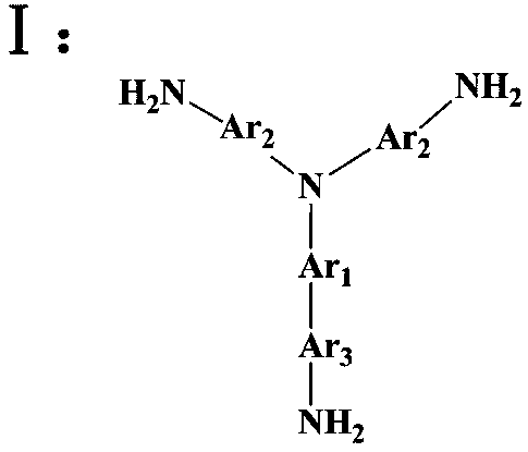 Naphthalene structure-containing high heat-resistant hyperbranched polyimide as well as preparation method and application thereof