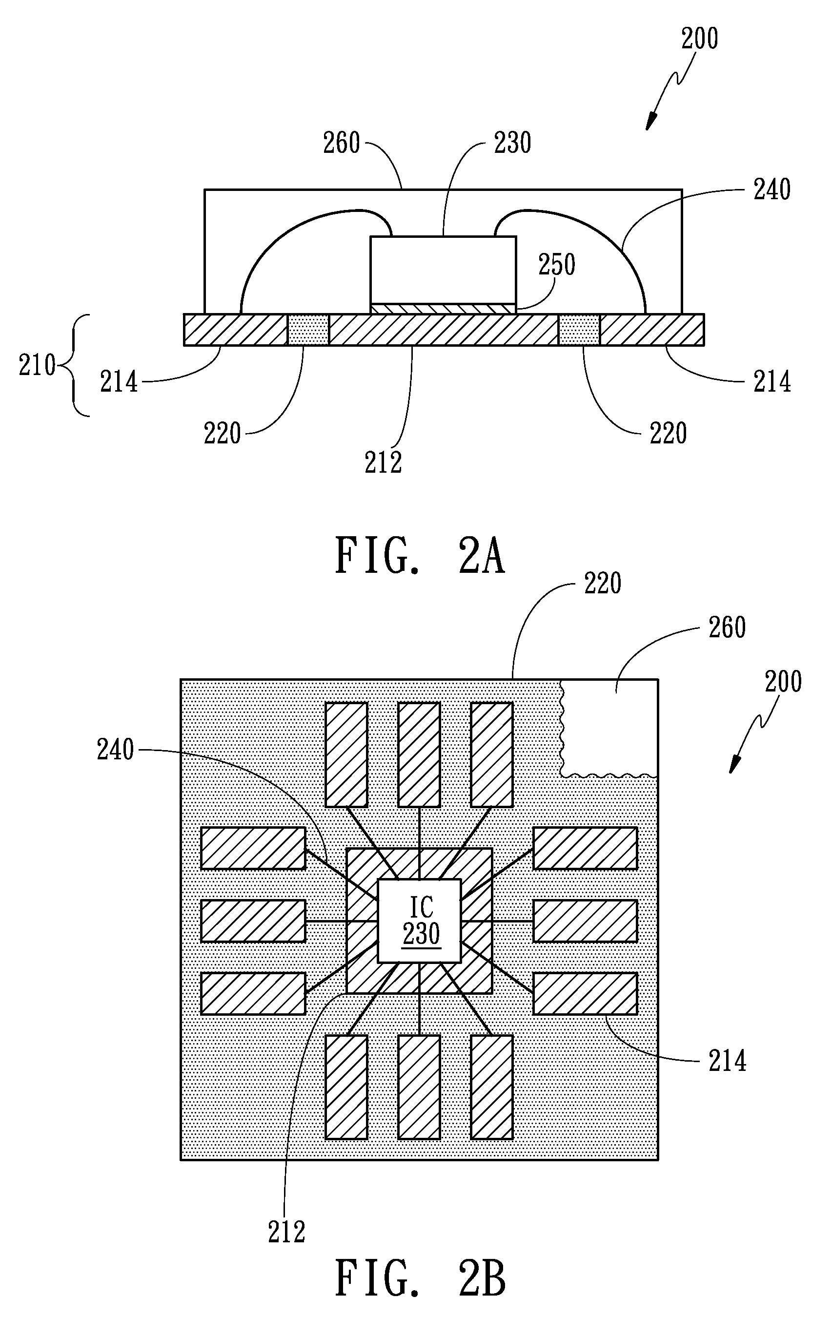Package structure of integrated circuit device and manufacturing method thereof