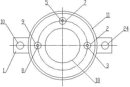 Power line gravity character monitoring device