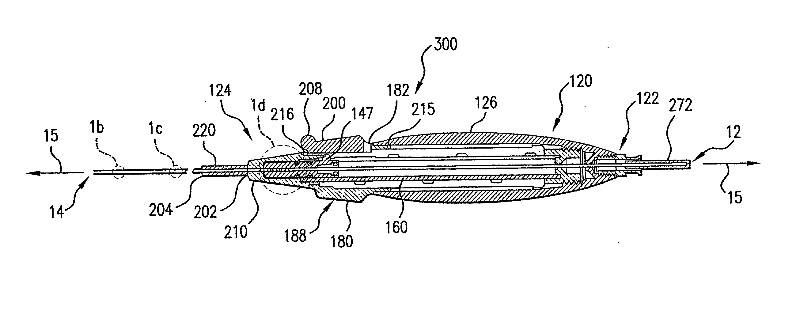 Delivery system for a medical device