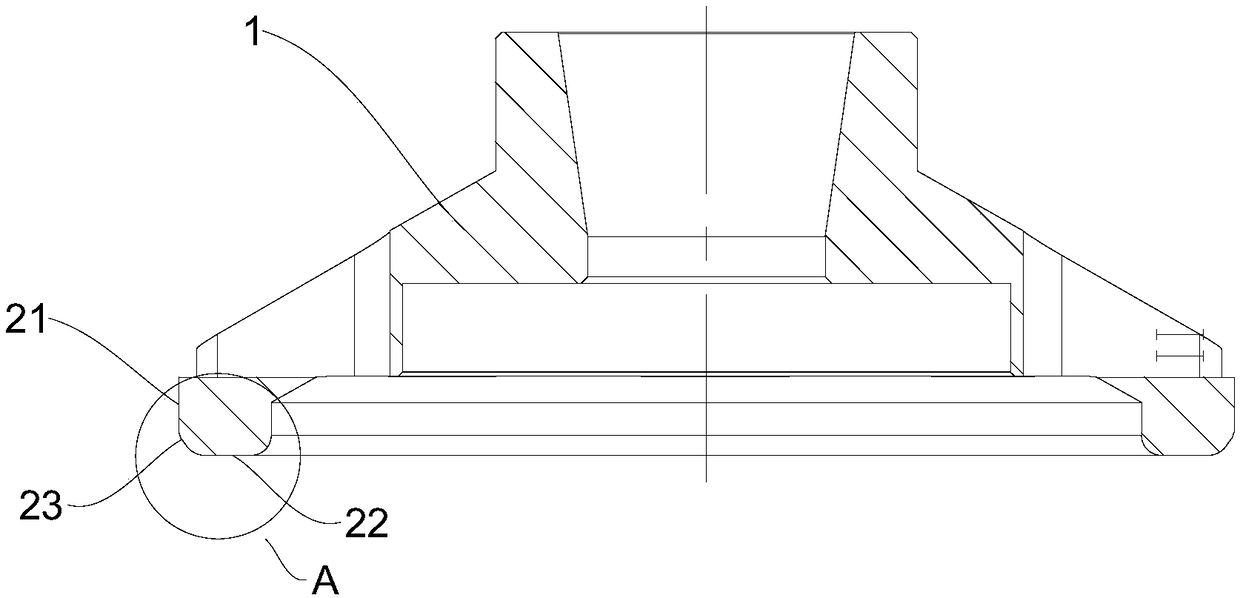 Annular grinding body and diamond grinding cutter head