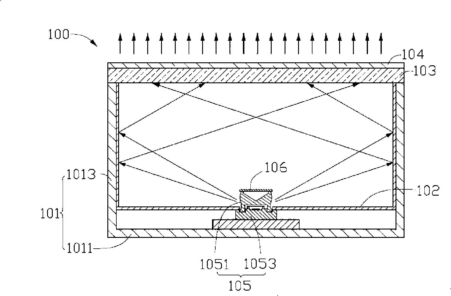Back light module unit and optical panel thereof