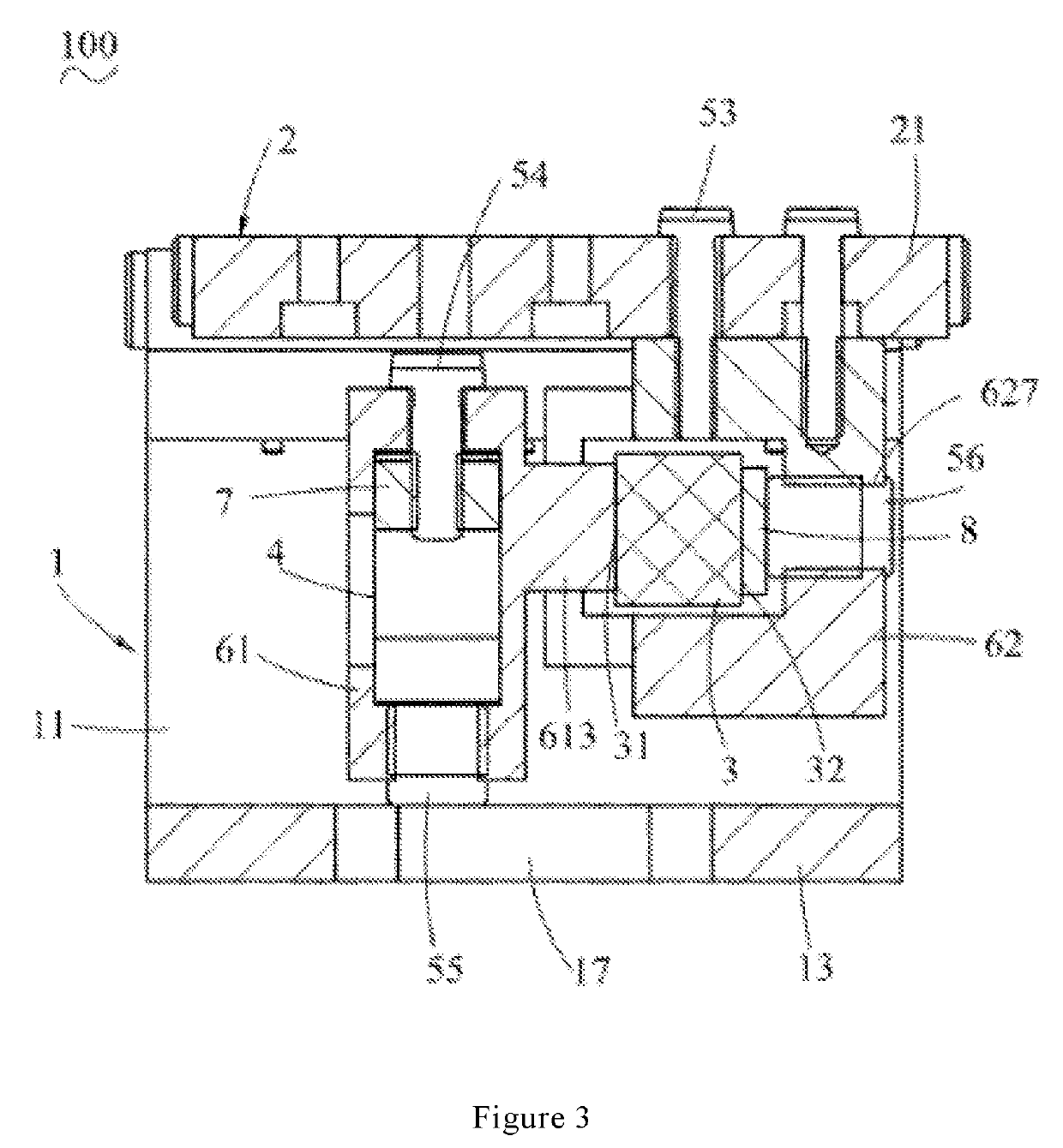 One-dimensional large-stroke precise positioning platform