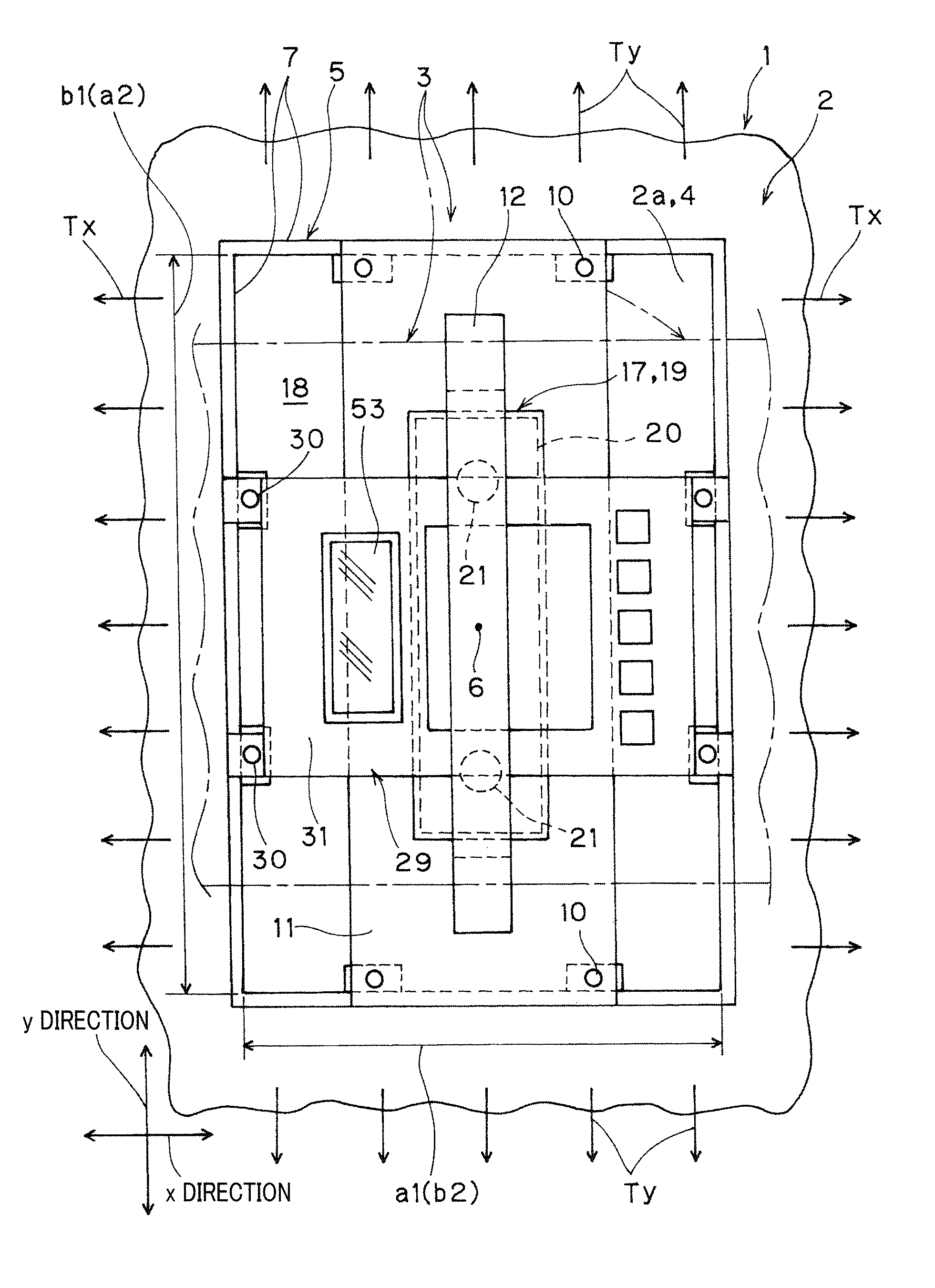 Membrane tension measuring apparatus