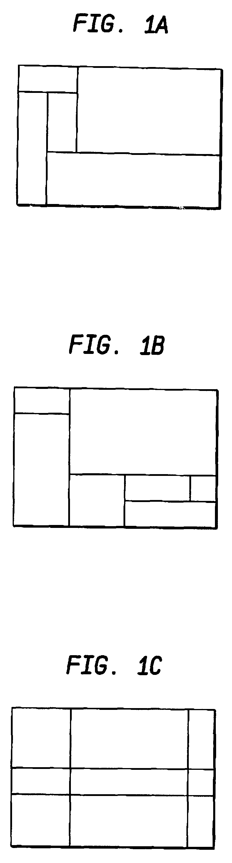 Method for partitioning multi-dimensional data sets into rectangular partitions