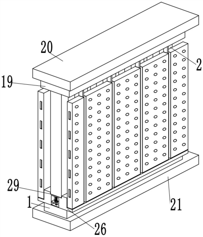 All-steel assembly type partition wall system