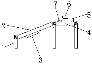 Intelligent screening device for bagasse degradation strains